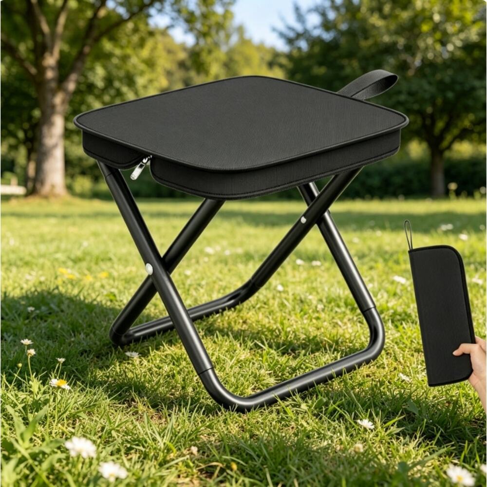 Outdoor Camping Travel Folding Chair Ultra Light Fishing Stool Portable